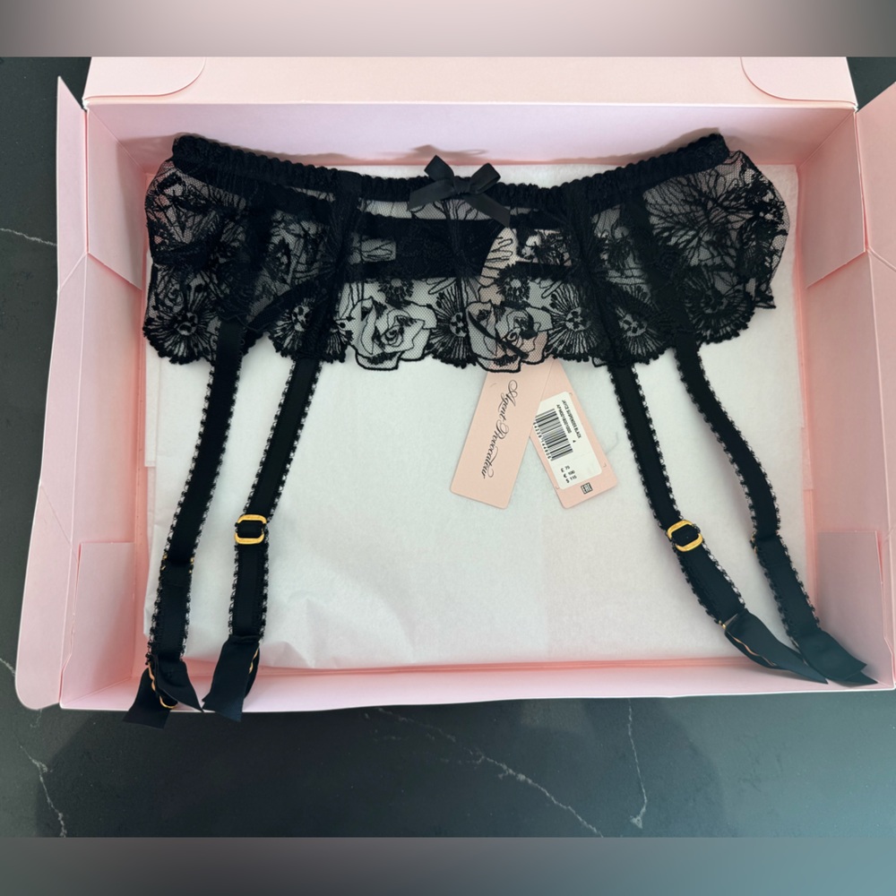 Black Lace “Jayce” Suspender by Agent Provocateur